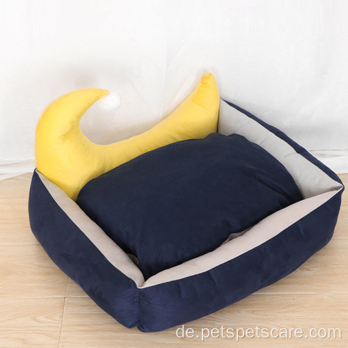 Rechteckige Katzenbetten Adorable Moon Pet Bed